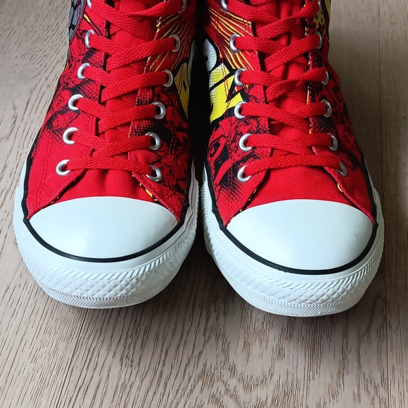 CONVERSE Teen Titans Hi Tops Size 12 - Picture 6 of 11